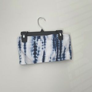 Blue and White Bikini set
